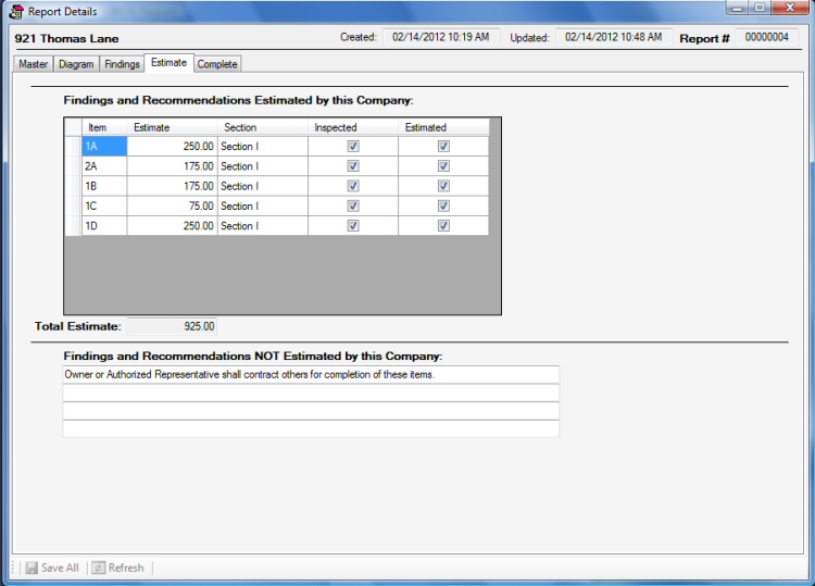 Screen Shot - ProWDO - Structural Pest Control Software